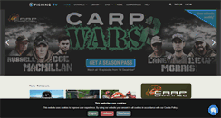 Desktop Screenshot of fishingtv.com